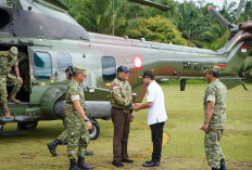 Menhan Tinjau Pembangunan Batalyon 891/TP di Seluma