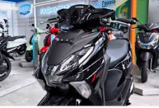 Sporty & Kokoh, Yamaha Gear Ultima Hitam Glossy 2026 Tampil Lebih Gagah dan Modern