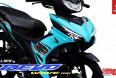 Honda Bikin Geger! All New Honda Revo Wave 110 Model 2026 Resmi Meluncur, Kini Makin Modern dan Tangguh