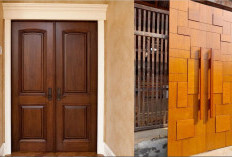5 Inspirasi Model Pintu Minimalis Kayu 2 Pintu Terbaru, Elegan dan Fungsional