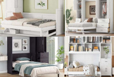 Solusi Cerdas Kamar Sempit: Inspirasi Tempat Tidur Menyatu dengan Lemari yang Fungsional