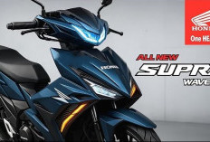 Honda Rilis All New Wave 110, Motor Bebek Super Irit dengan Fitur Modern