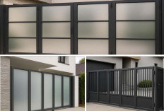 Rumah Menjadi Stylish, Dengan Model Pintu Pagar Dorong Lipat Minimalis Modern Tren Hunian 2026