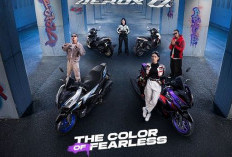 Meluncur di IIMS 2026, Yamaha AEROX ALPHA Hadir dengan Warna dan Grafis Baru yang Anti-Mainstream