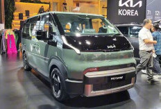 Kia PV5 Tampil Futuristis di IIMS 2026: Mobil Niaga Listrik Masa Depan, Siap Masuk Indonesia?