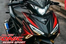 All New Honda Sonic Bebek Sporty Siap Mengguncang Pasar, Desain Racing & Fitur Kekinian Jadi Andalan