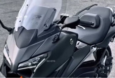 Yamaha Kembali Tantang Honda, Luncurkan Skuter Maxi Terbaru Bertampang Monster 