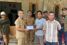 Wabup Kaur Salurkan Bantuan untuk Korban Kebakaran Pondok Kebun di Muara Sahung