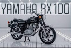 Motor Legendaris Yamaha RX 100 Terbaru, Desain Klasik Mesin 4 Tak Modern, Lincah Bermanuver di Lintasan Padat