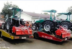 Alsintan Terus Bertambah, Tiga Unit Traktor Roda Empat Perkuat Petani Bengkulu Selatan