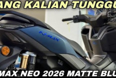 Yamaha NMAX Neo 2026 Matte Blue Resmi Dirilis, Ini Detail Lengkap dan Harganya