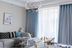 5 Warna Gorden yang Cocok untuk Dinding Abu-Abu, Bikin Ruangan Lebih Elegan dan Tidak Monoton