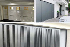 Inspirasi Model Pintu Garasi Besi Lipat Minimalis Terbaru 2026