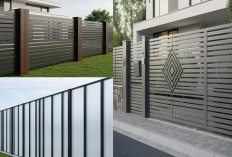 Kombinasi Estetika dan Keamanan, Ini 7 Inspirasi Pagar Baja Ringan Minimalis Modern 2026