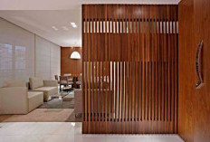 20 Desain Partisi Kayu Minimalis dan Estetik untuk Hunian Modern